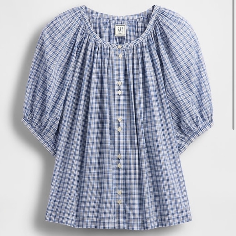 Doen x Gap Gingham Top